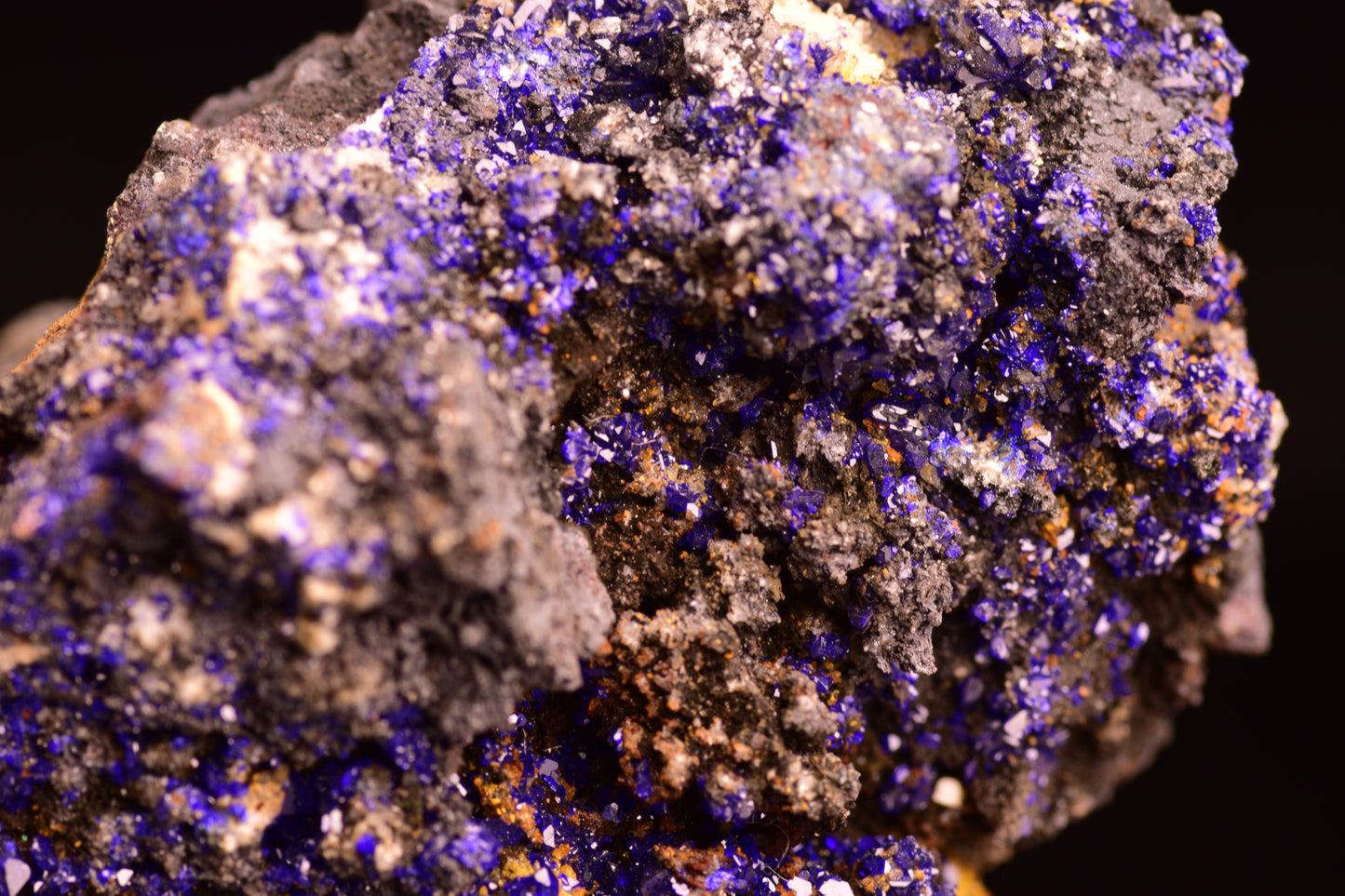 Azurite with Malachite – Mibladen, Morocco CB