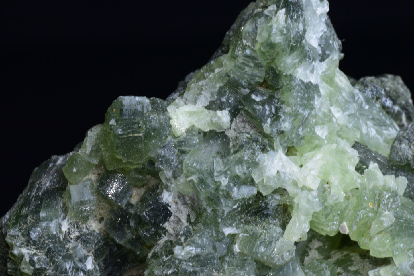 22.5 g PREHNITE and ACTINOLITE – Boulemane, Morocco