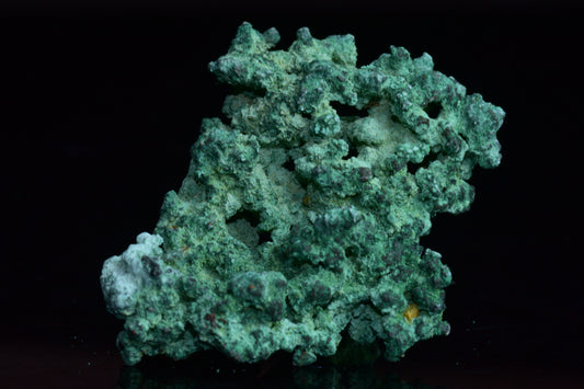 Natural copper crystal specimen from Morocco, 12.7g, with vibrant metallic luster and unique crystalline formation.