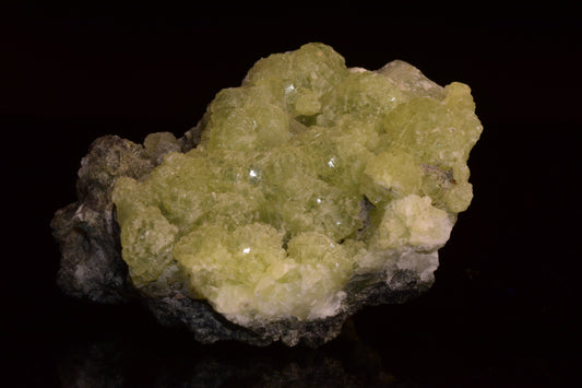 PREHNITE and ACTINOLITE – Boulemane, Morocco