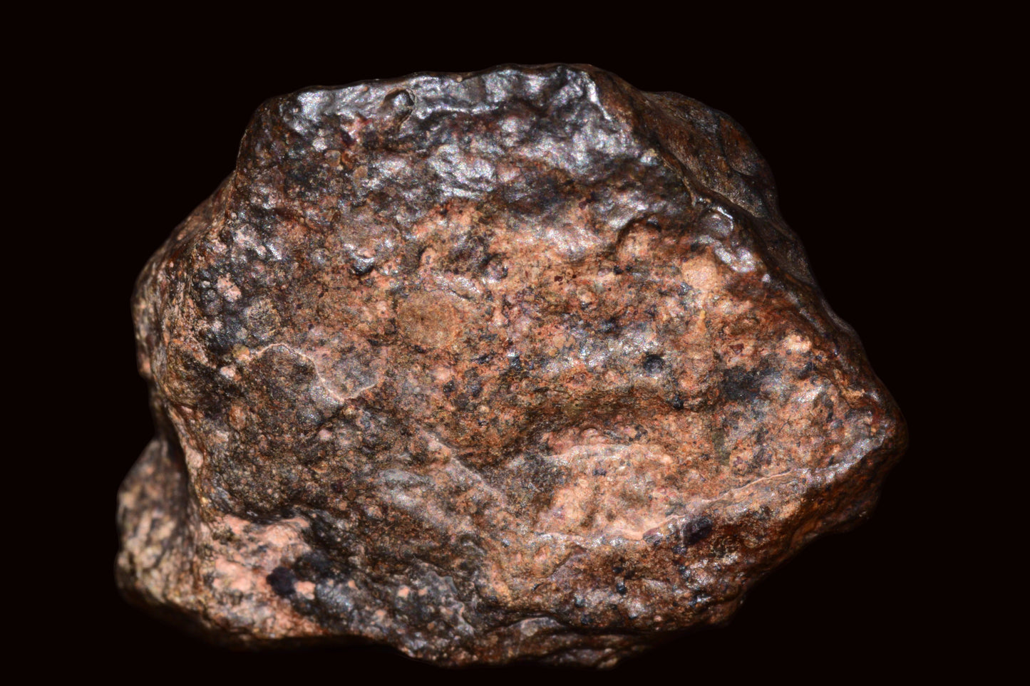 Complete NWA 13272 ungrouped achondrite meteorite fragment, natural igneous meteorite sample from Buy Meteorite, LLC