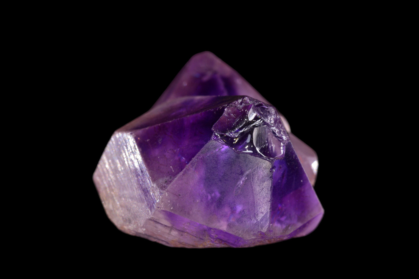 Amethyst Morocco crystal from Buy Meteorite LLC, showcasing vibrant purple amethyst with natural crystal formations.