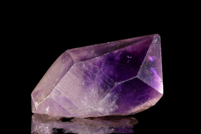 Amethyst Morocco crystal from Buy Meteorite LLC, showing purple amethyst gemstone with natural crystal formations against a neutral background.
