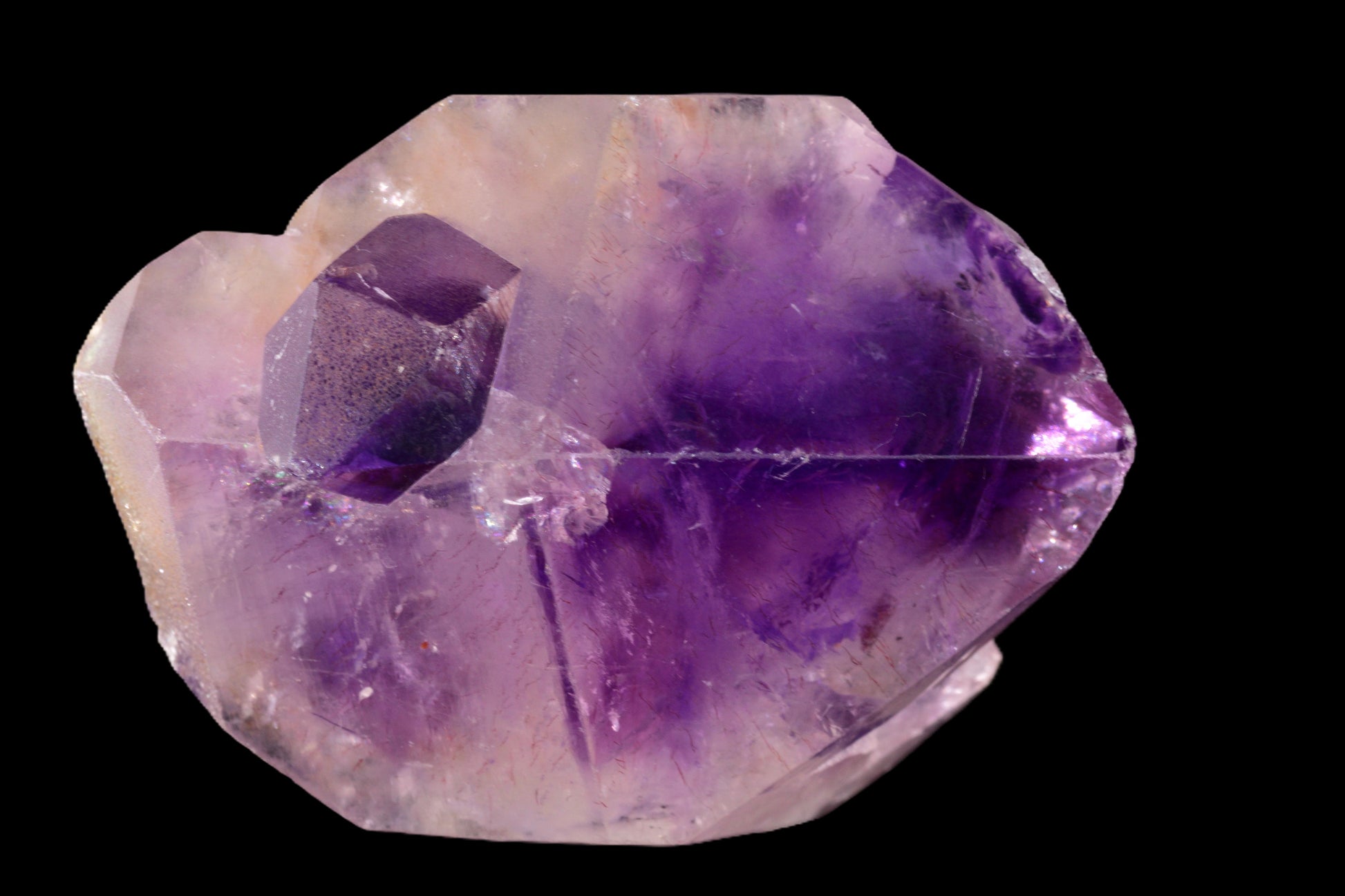 Amethyst Morocco crystal by Buy Meteorite LLC showing vibrant purple amethyst mineral with natural crystal formations.