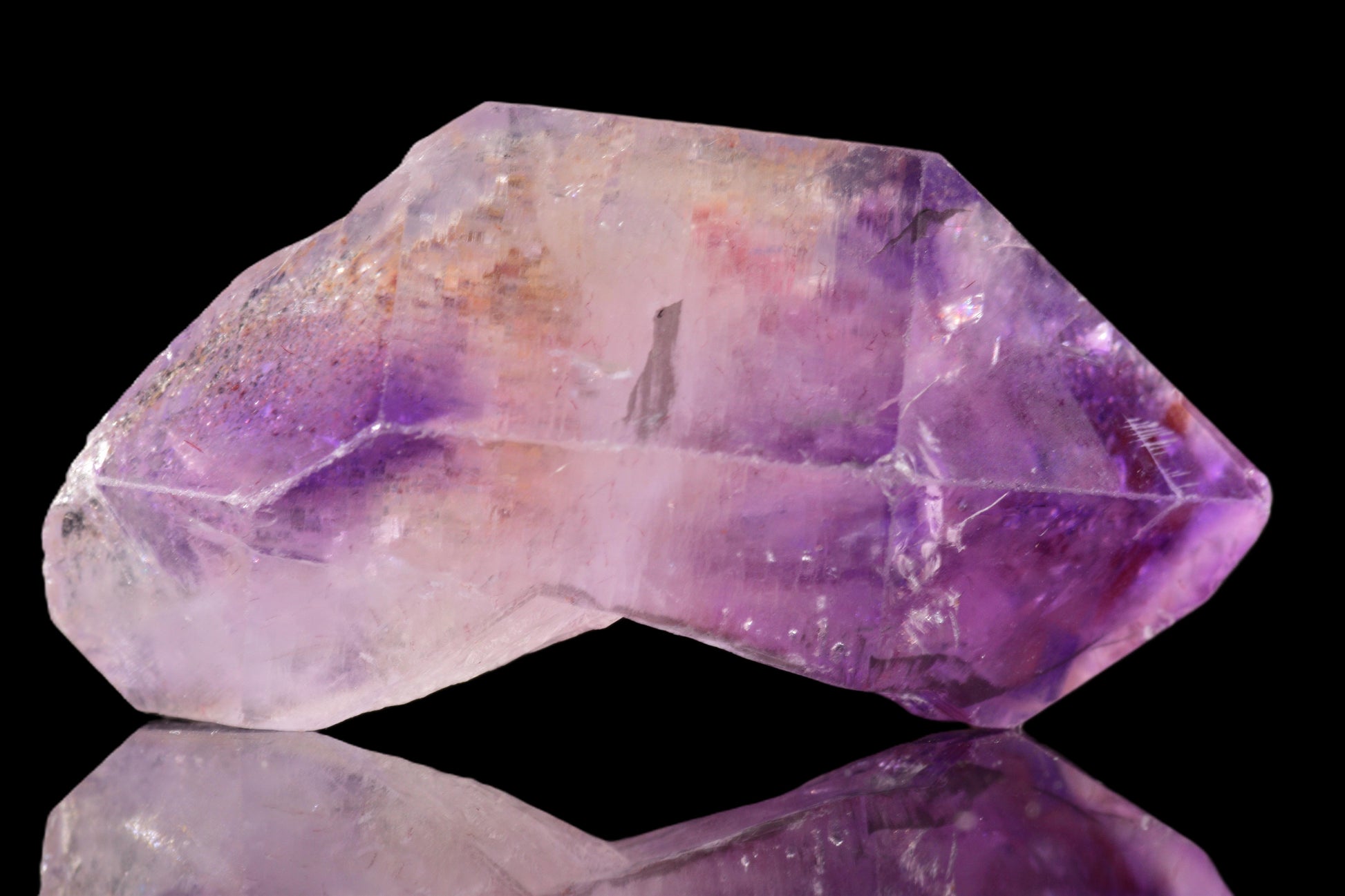 Amethyst Morocco crystal from Buy Meteorite LLC, showcasing deep purple and violet hues with natural crystalline formations.