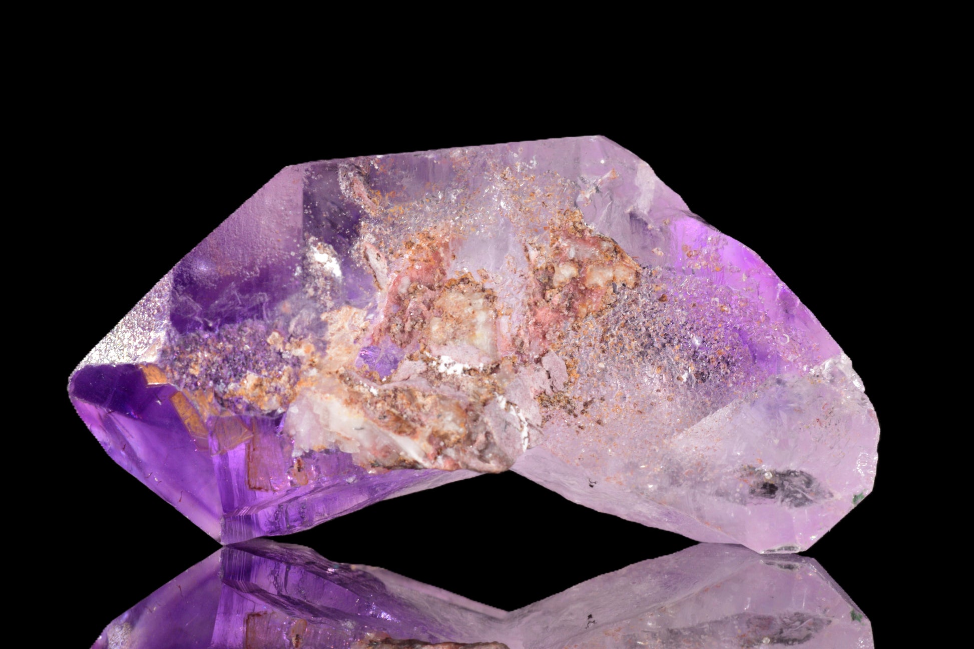 Amethyst Morocco crystal from Buy Meteorite LLC, showcasing a purple amethyst specimen with natural crystal formations.