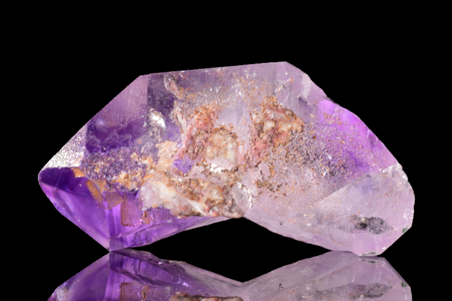 Amethyst Morocco crystal from Buy Meteorite LLC, showcasing vibrant purple hues and natural mineral formations.