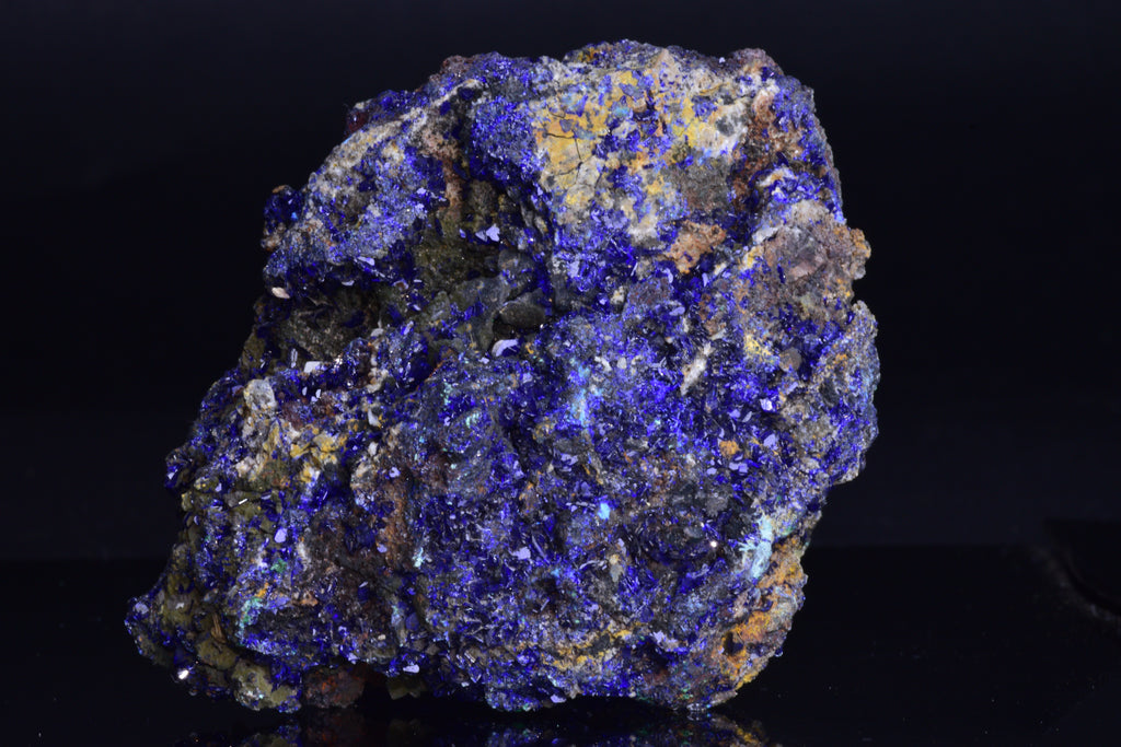 Azurite with Malachite – Mibladen, Morocco