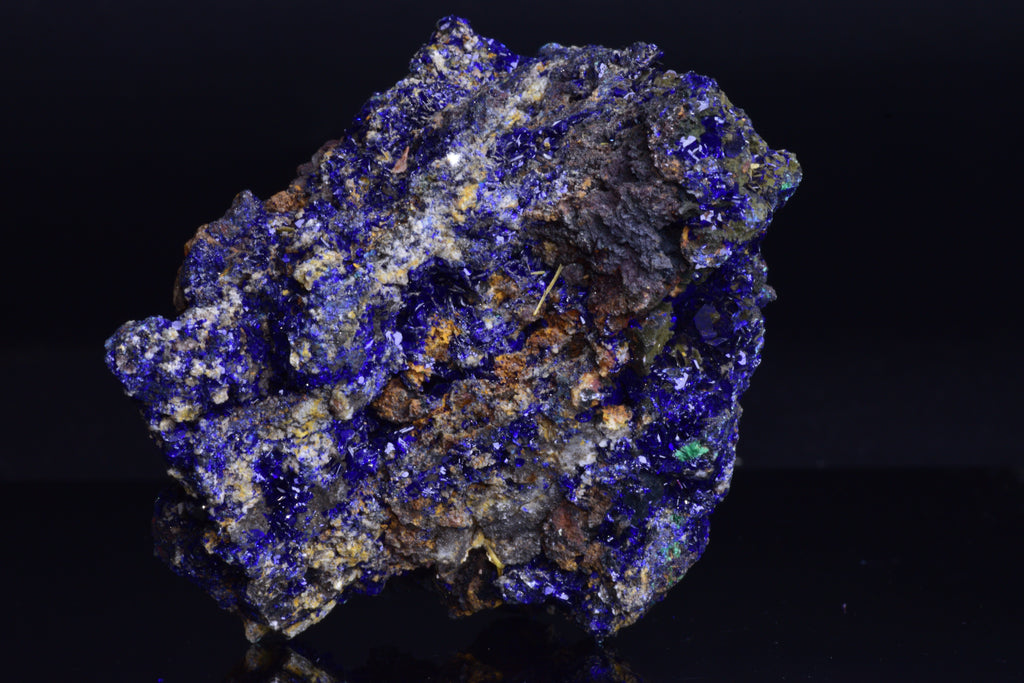 Azurite with Malachite – Mibladen, Morocco