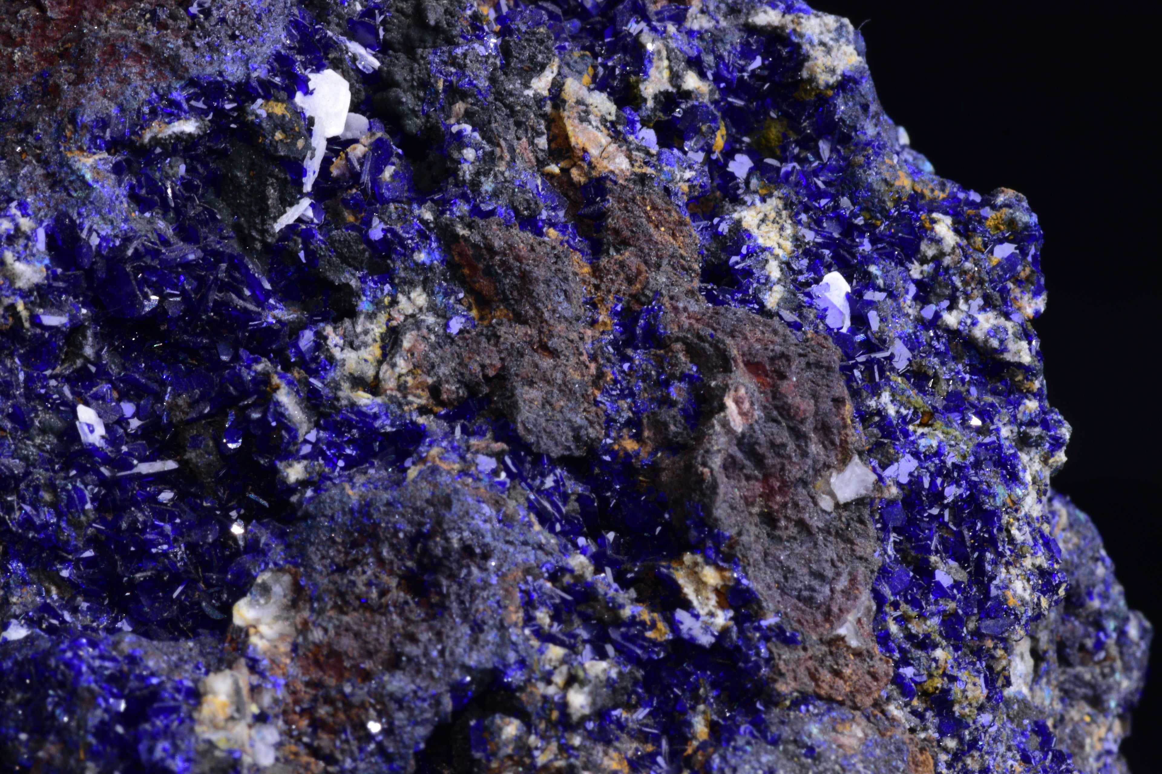 Azurite with Malachite – Mibladen, Morocco