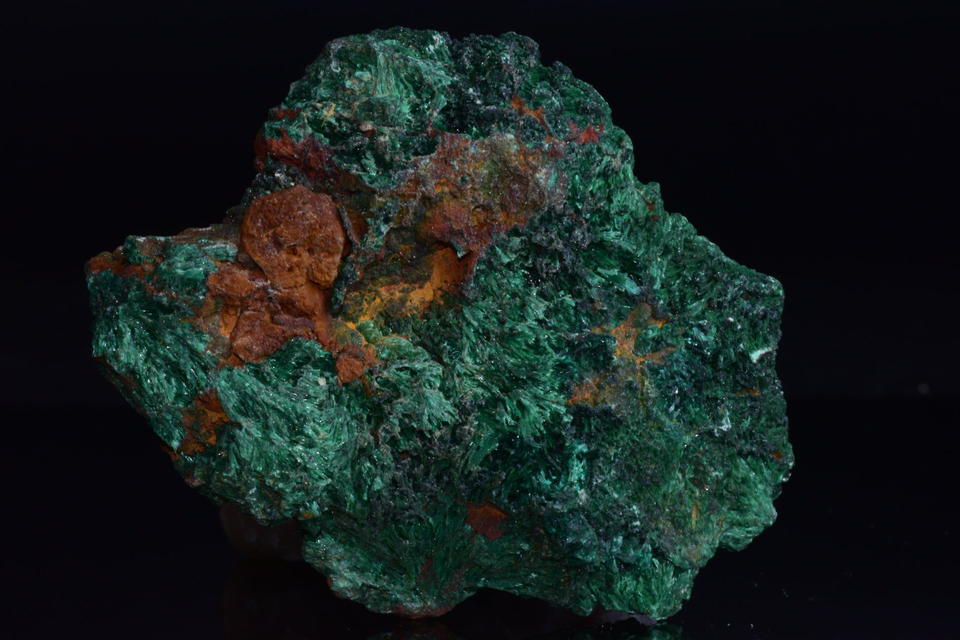 Azurite with Malachite – Mibladen, Morocco