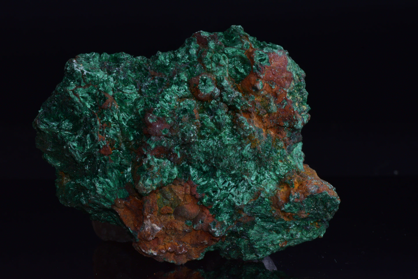 Azurite with Malachite – Mibladen, Morocco