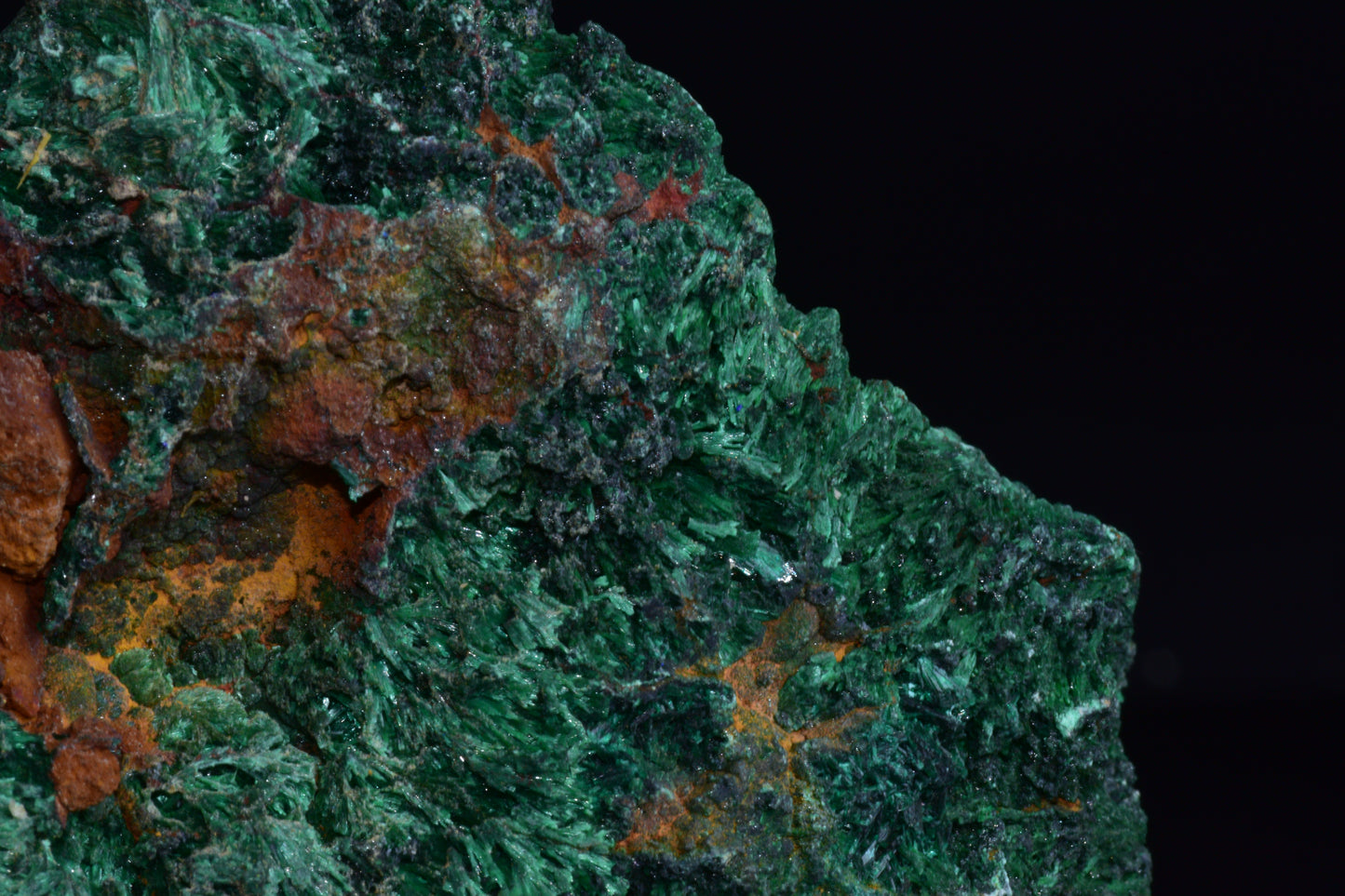 Azurite with Malachite – Mibladen, Morocco