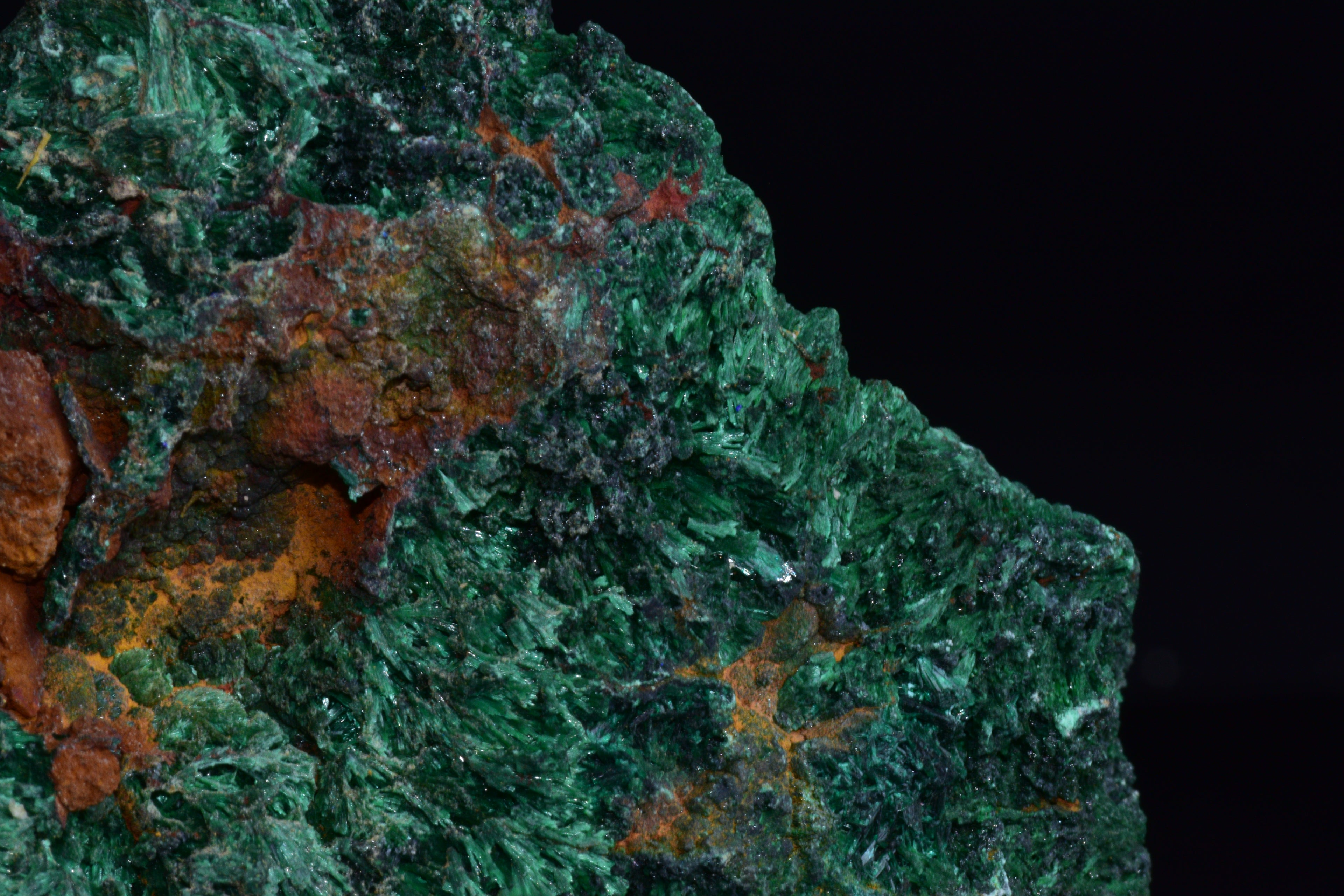 Azurite with Malachite – Mibladen, Morocco