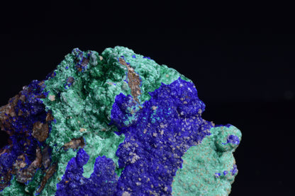 Azurite with Malachite – Mibladen, Morocco