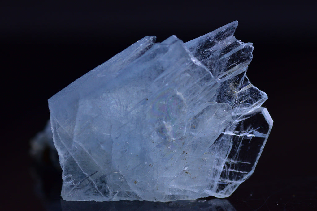 Blue Barite from Jebel Ouichane, Sagangane, Nador Province,&nbsp;&nbsp;L'Oriental Region,Morocco 9