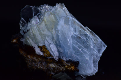 Blue Barite from Jebel Ouichane, Sagangane, Nador Province,&nbsp;&nbsp;L'Oriental Region,Morocco 3