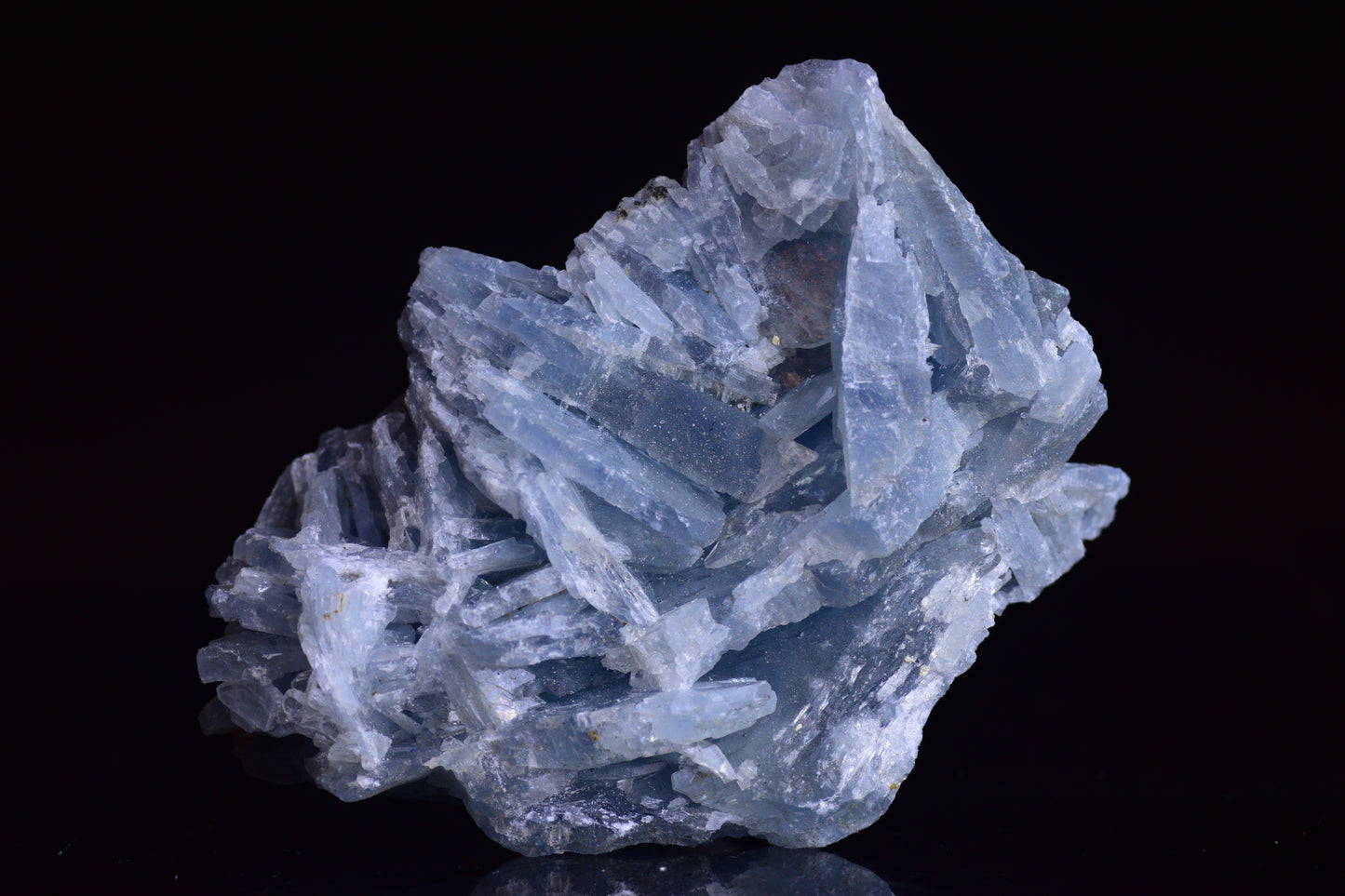 Blue Barite from Jebel Ouichane, Sagangane, Nador Province,&nbsp;&nbsp;L'Oriental Region,Morocco V