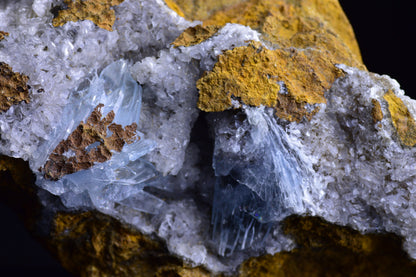 Blue Barite from Jebel Ouichane, Sagangane, Nador Province,&nbsp;&nbsp;L'Oriental Region,Morocco 1