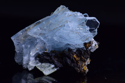 Blue Barite from Jebel Ouichane, Sagangane, Nador Province,&nbsp;&nbsp;L'Oriental Region,Morocco 3