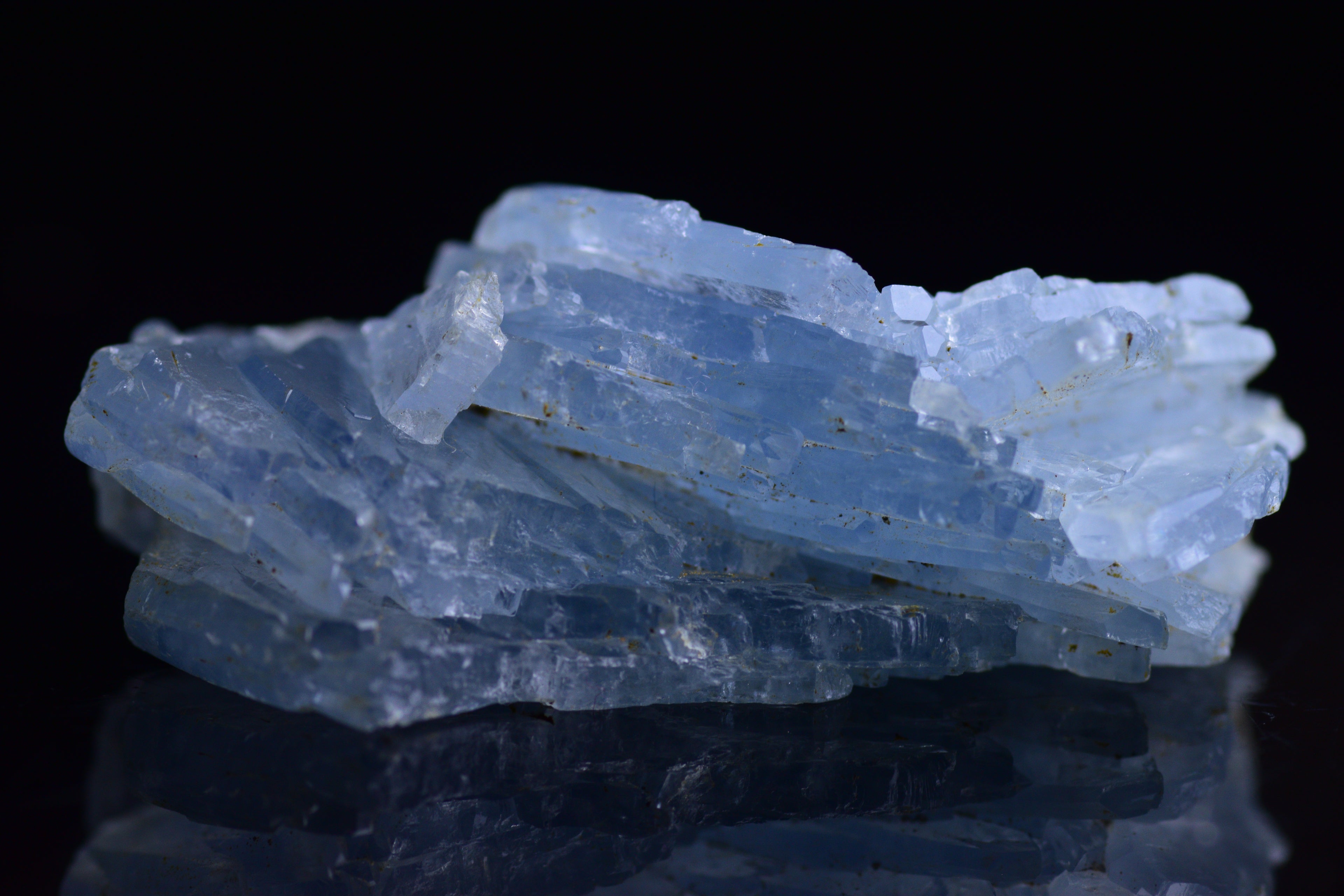 Blue Barite from Jebel Ouichane, Sagangane, Nador Province,&nbsp;&nbsp;L'Oriental Region,Morocco 6