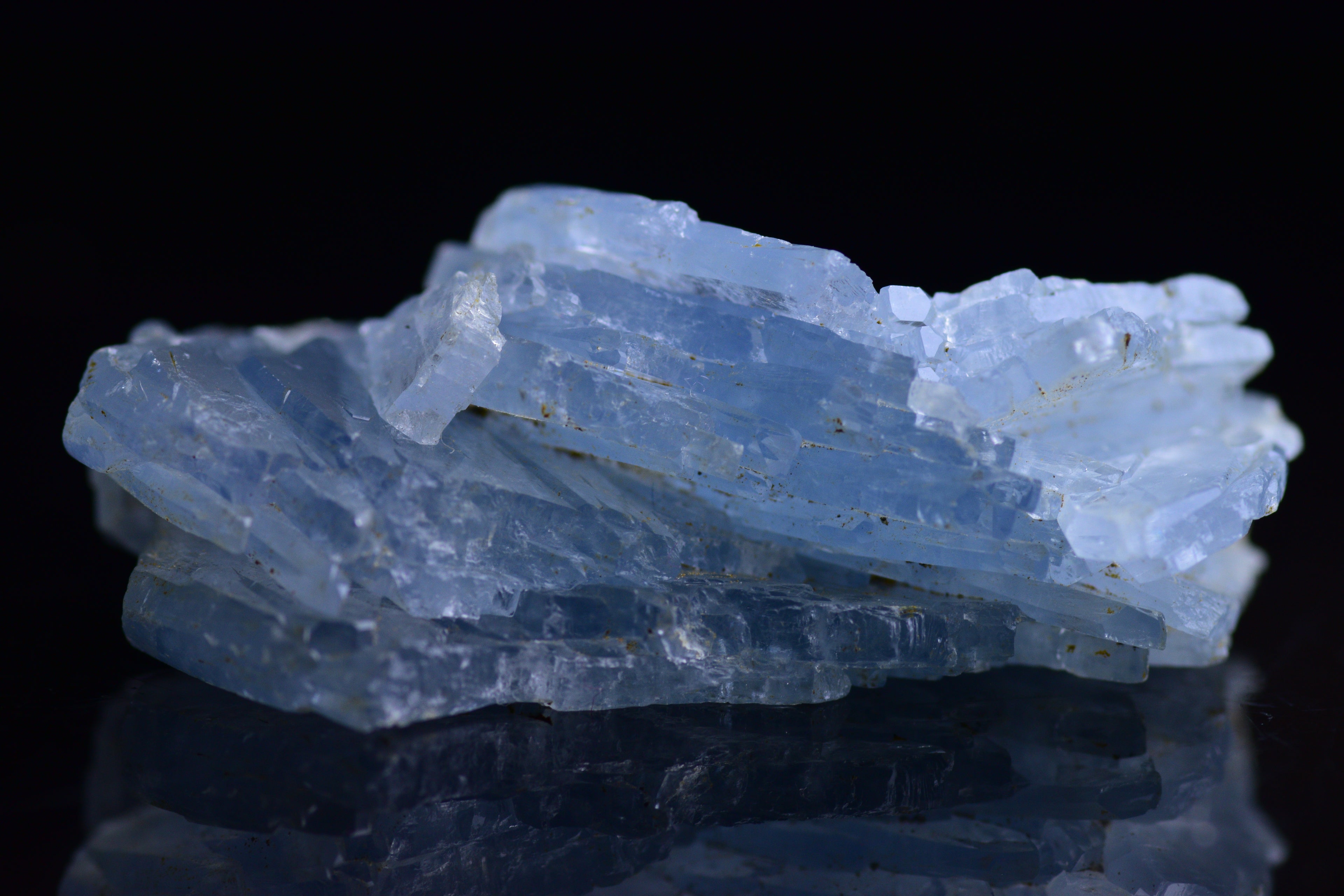 Blue Barite from Jebel Ouichane, Sagangane, Nador Province,&nbsp;&nbsp;L'Oriental Region,Morocco 6