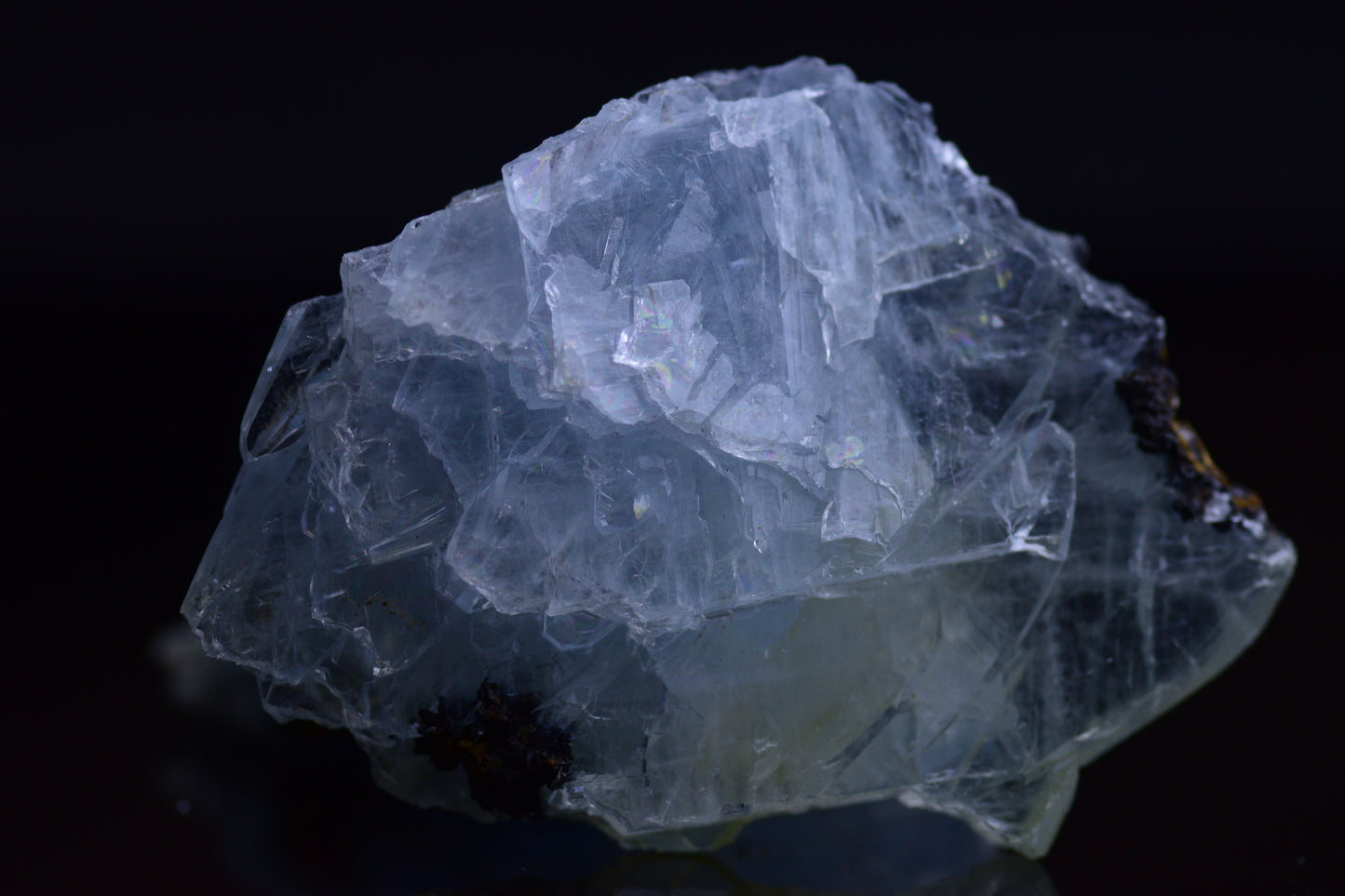 Blue Barite from Jebel Ouichane, Sagangane, Nador Province,&nbsp;&nbsp;L'Oriental Region,Morocco 7