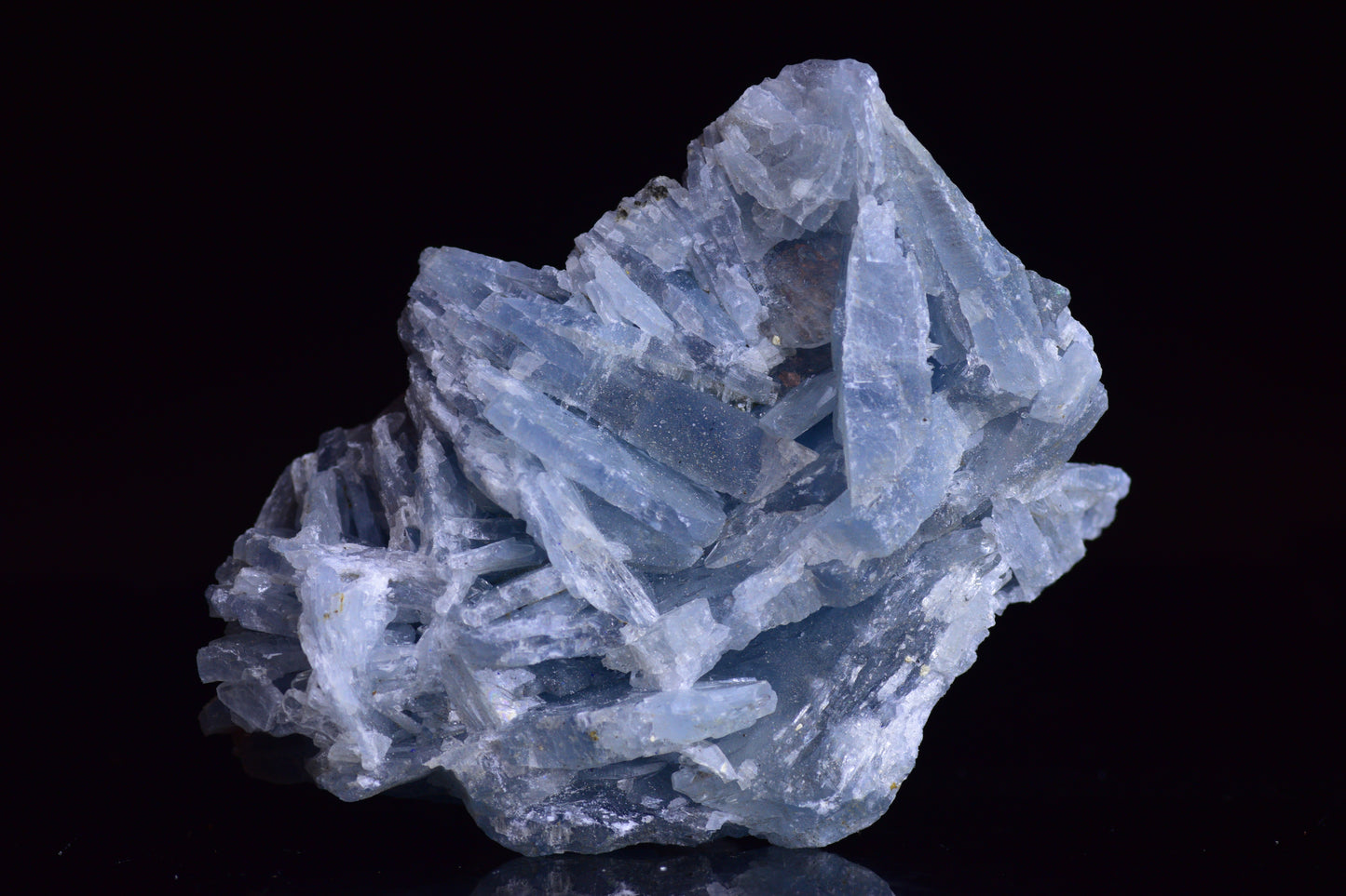 Blue Barite from Jebel Ouichane, Sagangane, Nador Province,&nbsp;&nbsp;L'Oriental Region,Morocco CV