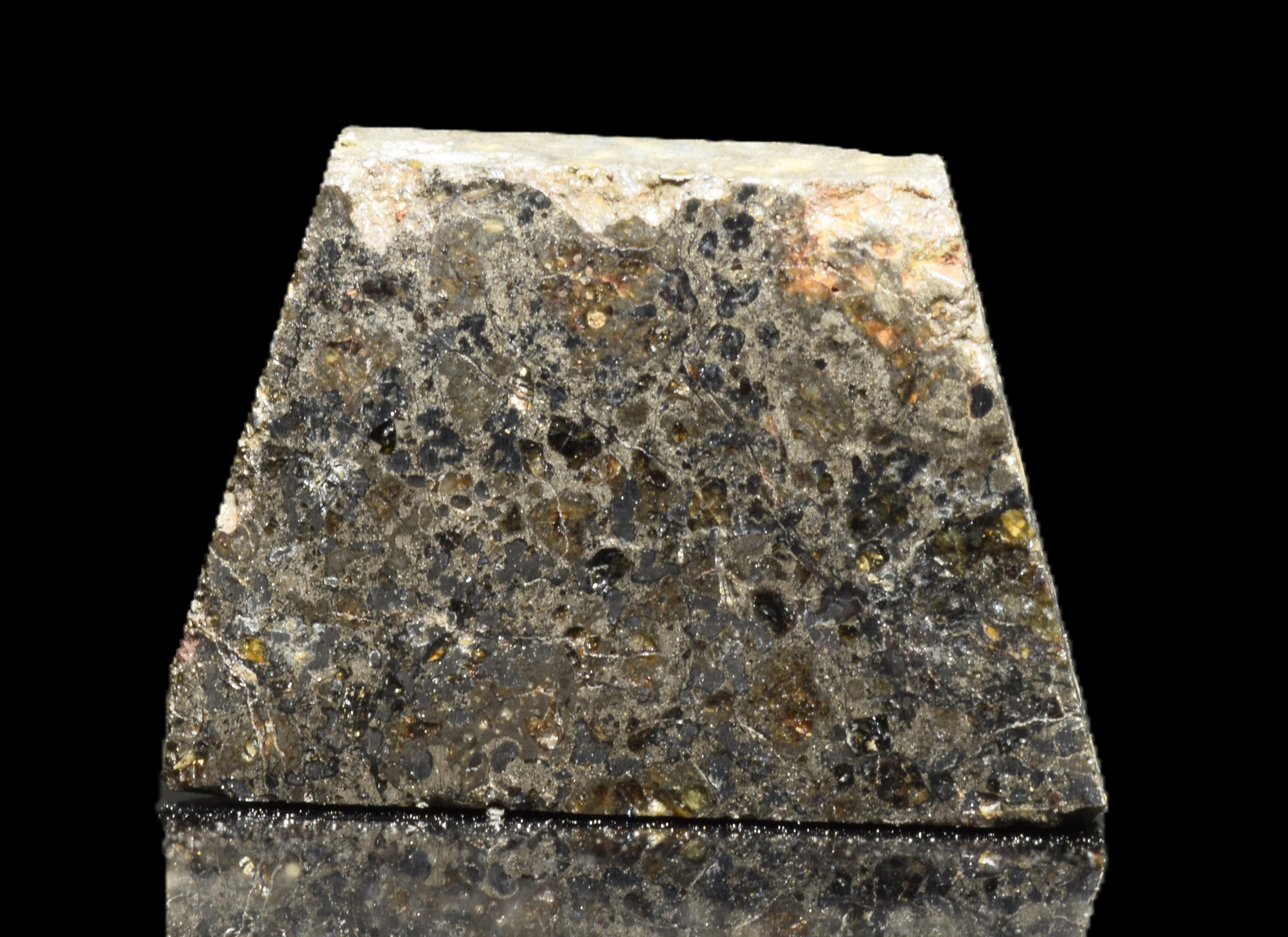 Talsint Mesosiderite Meteorite Slice – 1.01   g