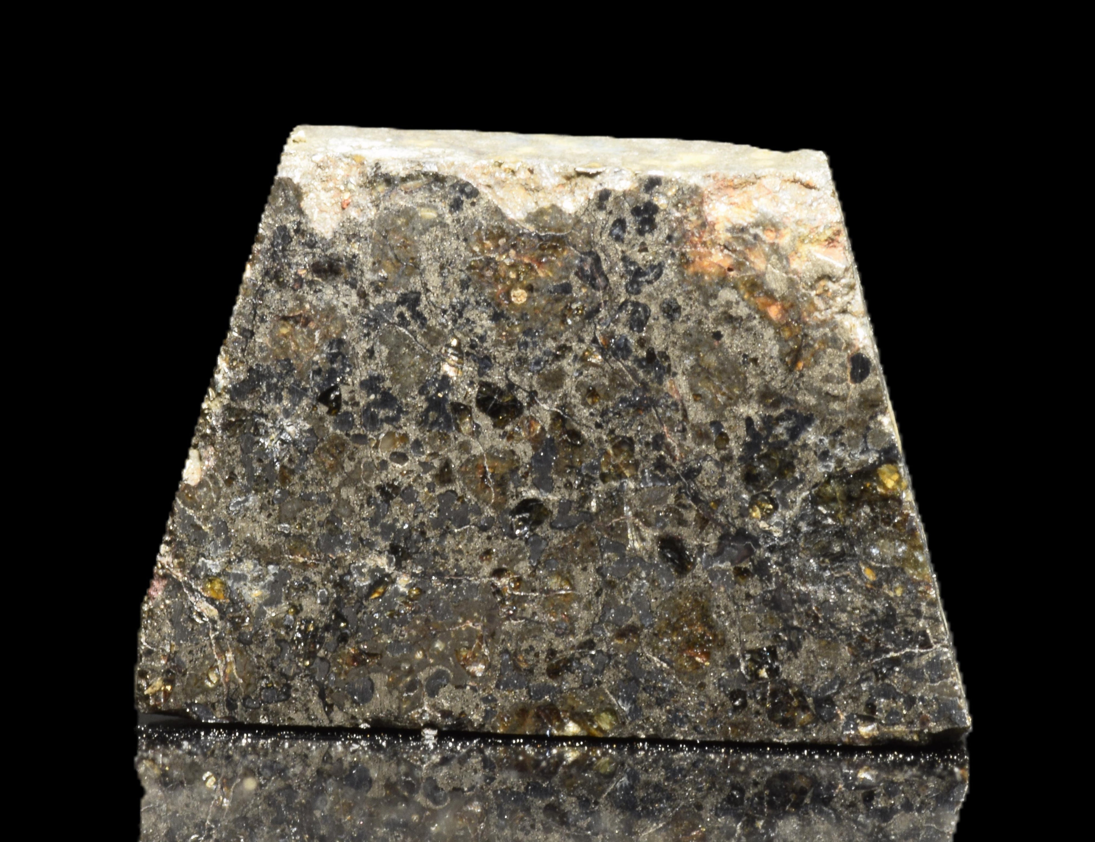 Talsint Mesosiderite Meteorite Slice – 1.01   g