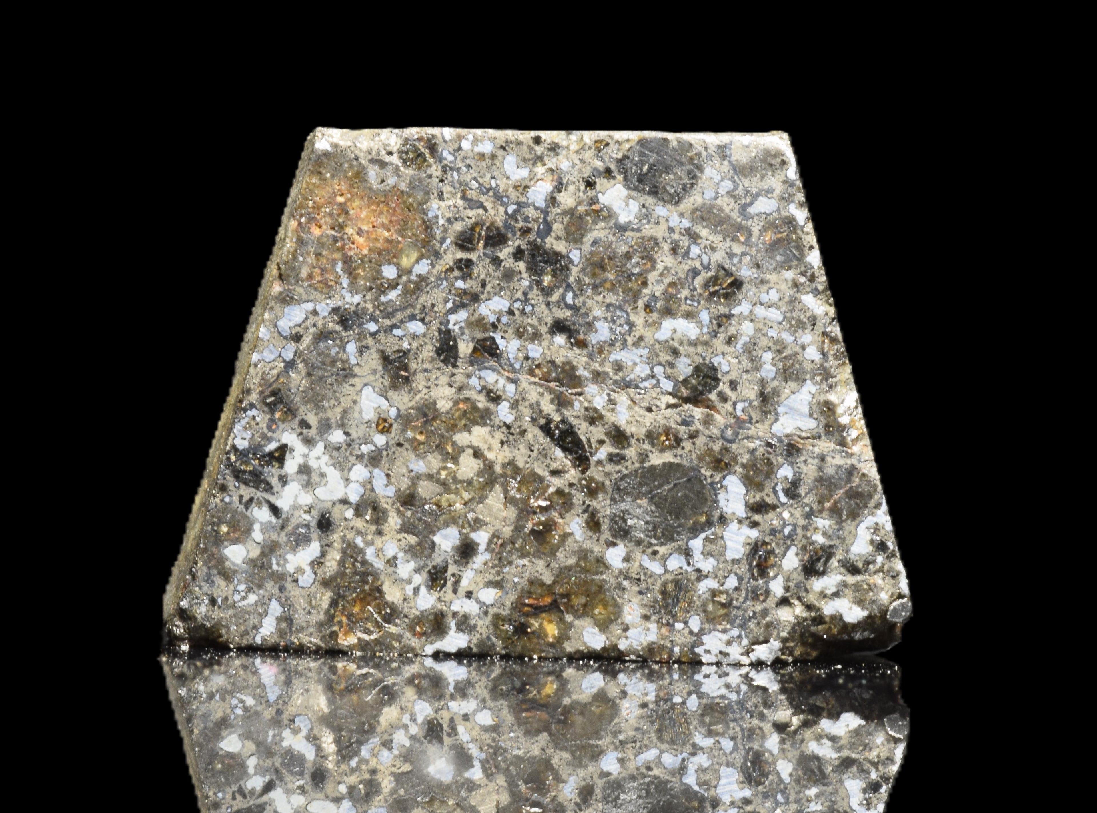 Talsint Mesosiderite Meteorite Slice – 1.01   g