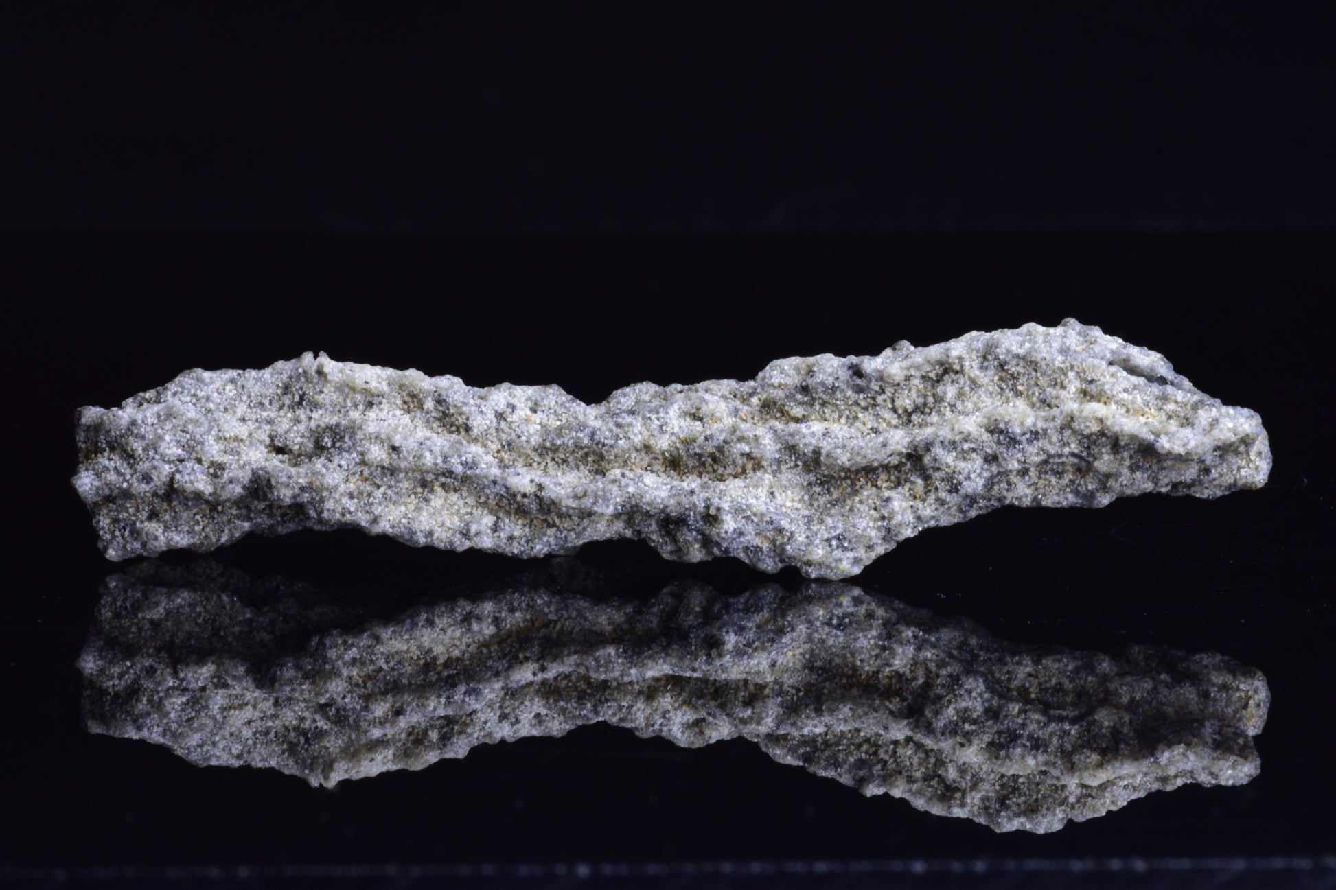Fulgurite Lightning Fused Glass crystal weighing 6.4 grams, showcasing natural lightning-fused glass with unique textured surface.
