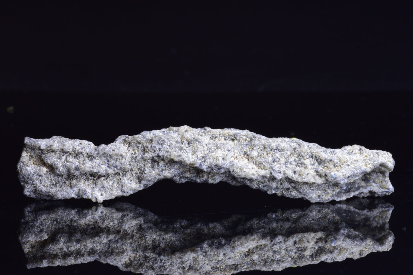 Fulgurite lightning fused glass crystal weighing 6.4 grams, showcasing natural glass formation with vibrant lightning patterns.