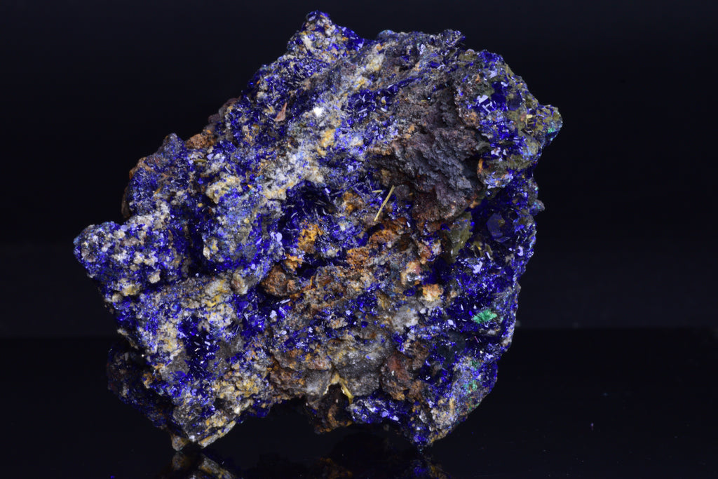 Azurite with Malachite – Mibladen, Morocco 5