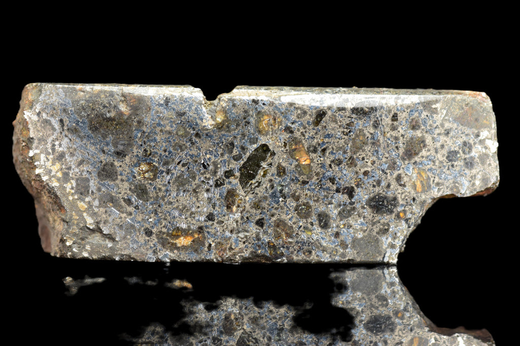 Talsint Mesosiderite Meteorite Slice – 2.7 g