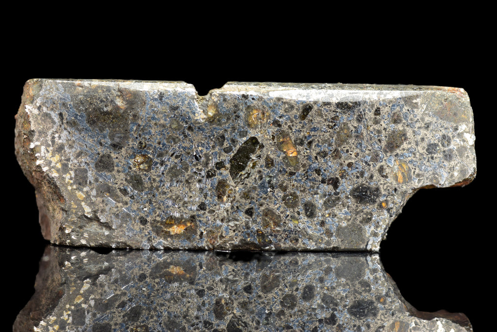 Talsint Mesosiderite Meteorite Slice – 2.7 g
