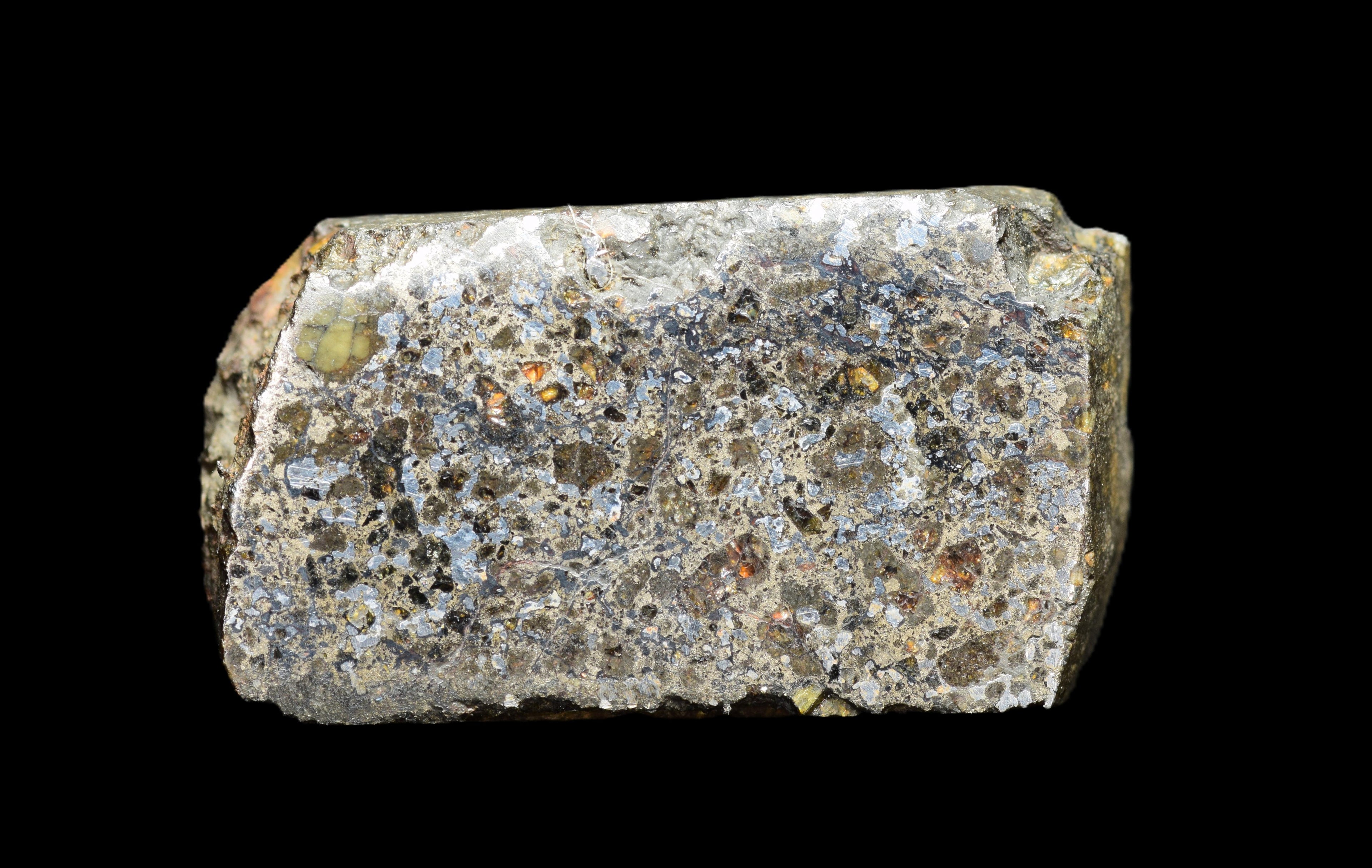Talsint Mesosiderite Meteorite Slice – 1.90  g