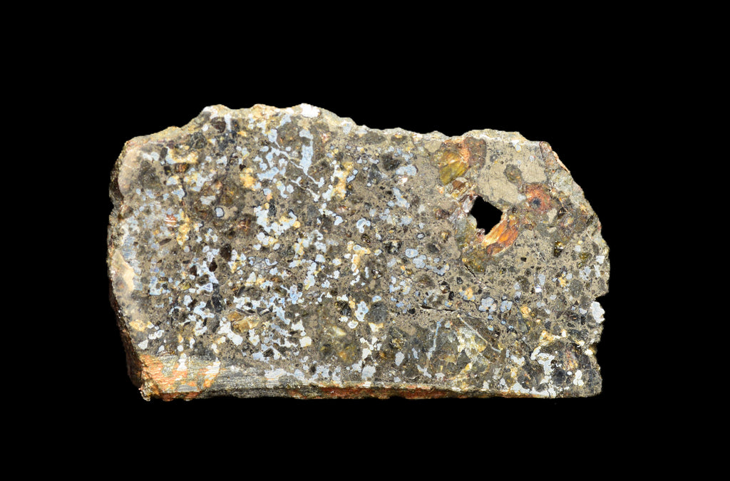 Talsint Mesosiderite Meteorite Slice – 1.02  g