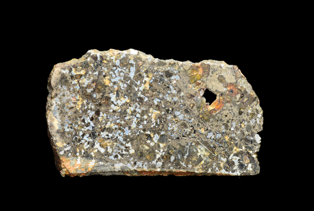 Talsint Mesosiderite Meteorite Slice – 1.02  g