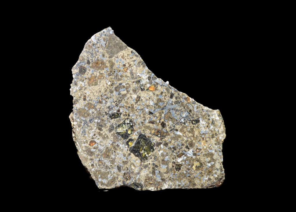 Talsint Mesosiderite Meteorite Slice – 1.55  g