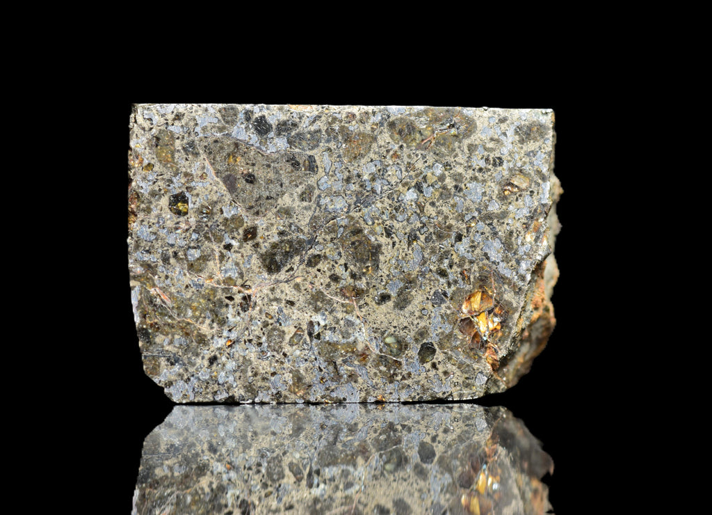 Talsint Mesosiderite Meteorite Slice – 1.41  g