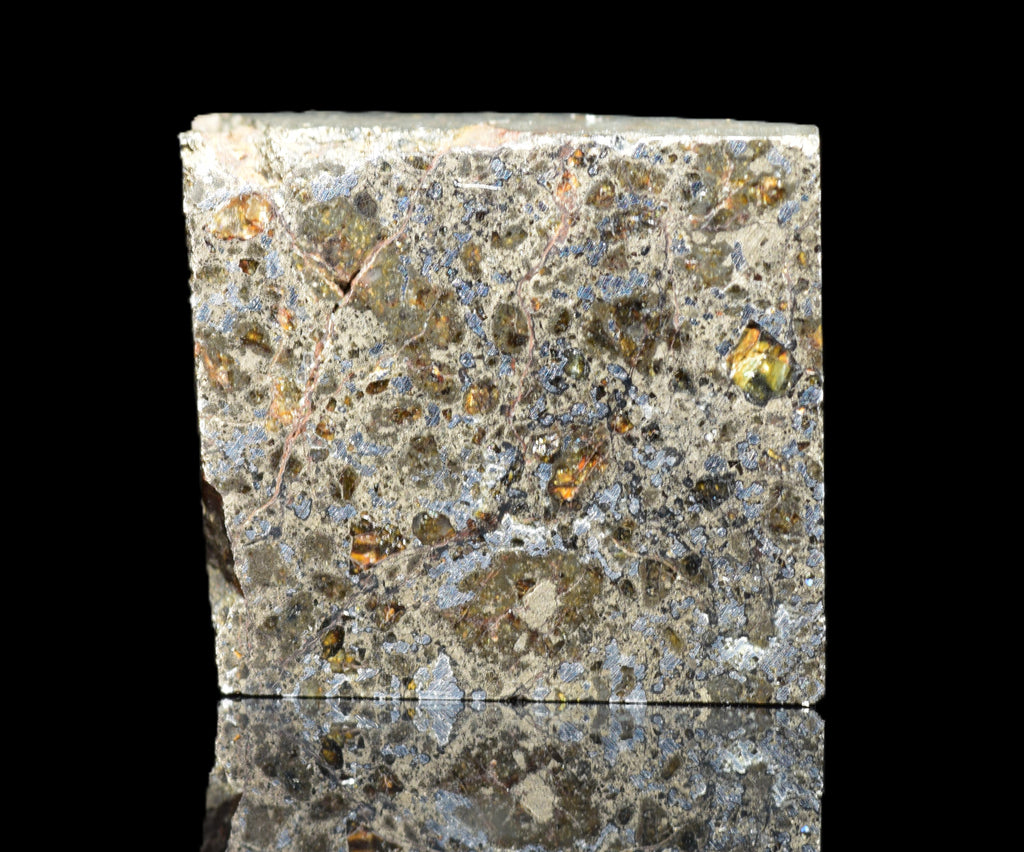 Talsint Mesosiderite Meteorite Slice – 1.43  g
