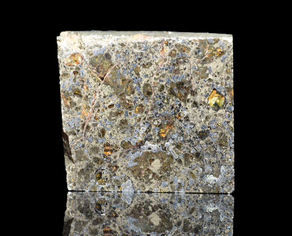 Talsint Mesosiderite Meteorite Slice – 1.43  g