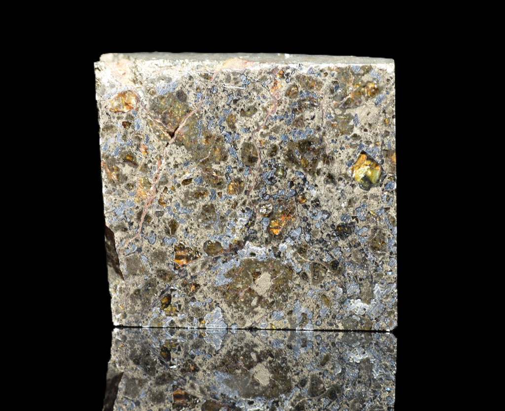 Talsint Mesosiderite Meteorite Slice – 1.43  g