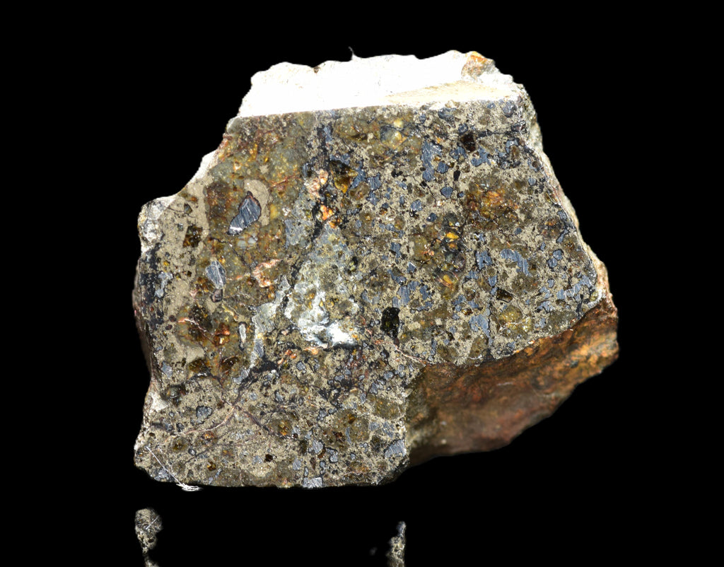 Talsint Mesosiderite Meteorite Slice – 0.88   g