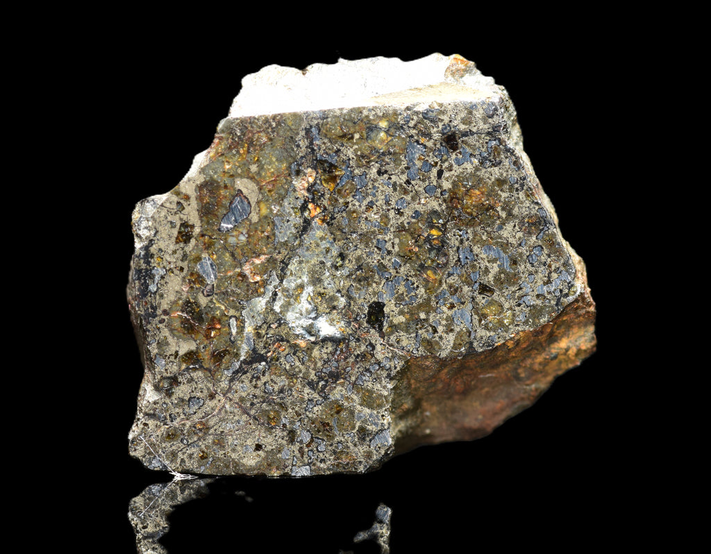 Talsint Mesosiderite Meteorite Slice – 0.88   g