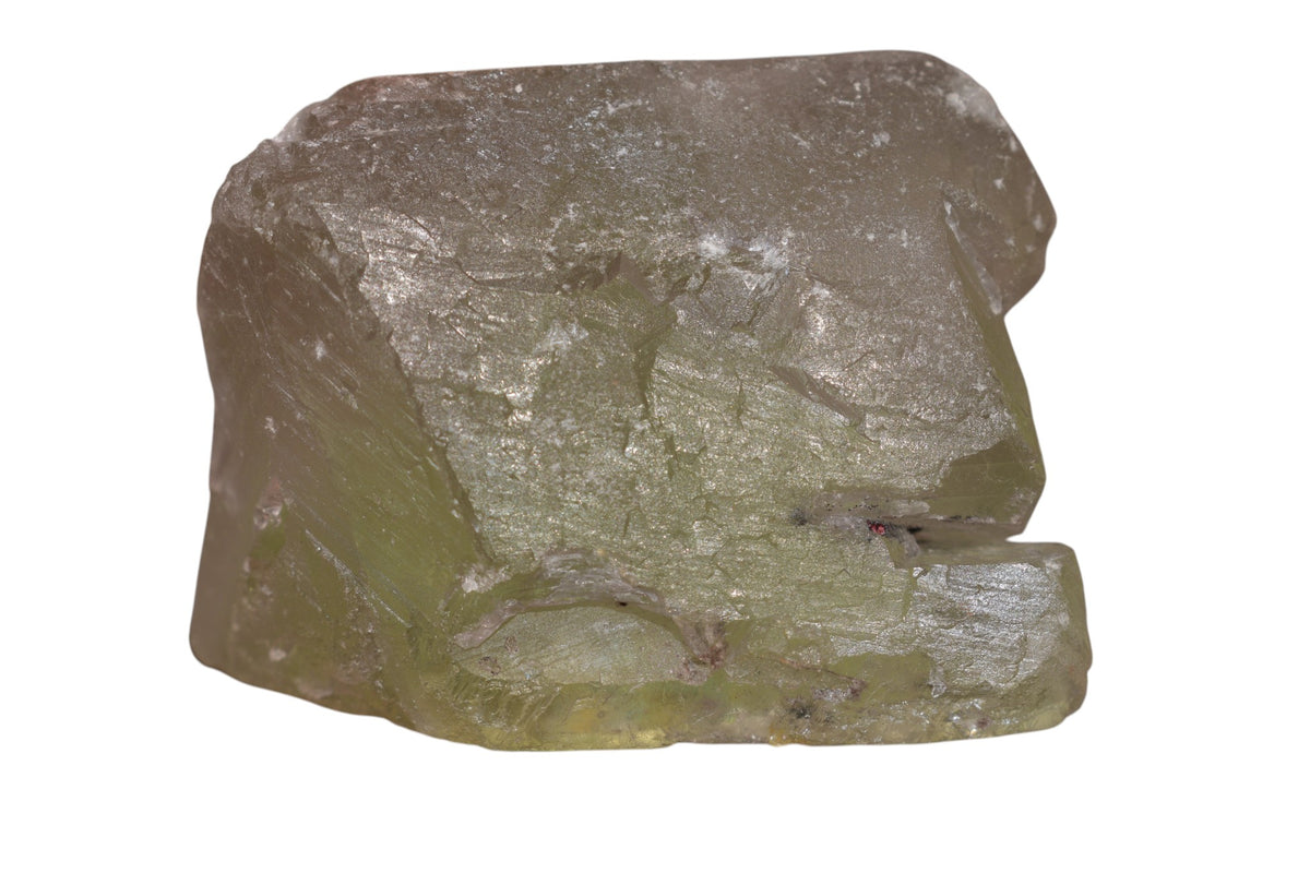 Green Fluorite El Hammam Morocco – bottom view