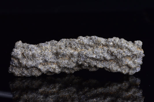 Fulgurite lightning-fused glass crystal from Sahara Desert, weighing 4.6 grams, showcasing natural lightning strike formations.