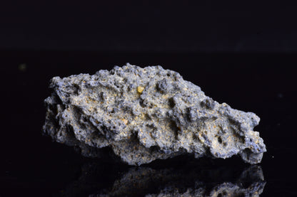 Fulgurite lightning fused glass crystal from Sahara Desert, weighing 9.4 grams, natural lightning energy fused into glass.