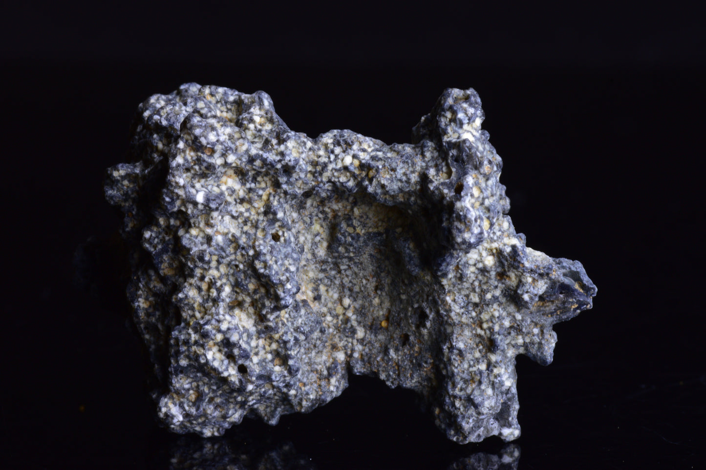 Fulgurite lightning-fused glass crystal from the Sahara Desert, weighing 12.5 grams, by Buy Meteorite LLC.